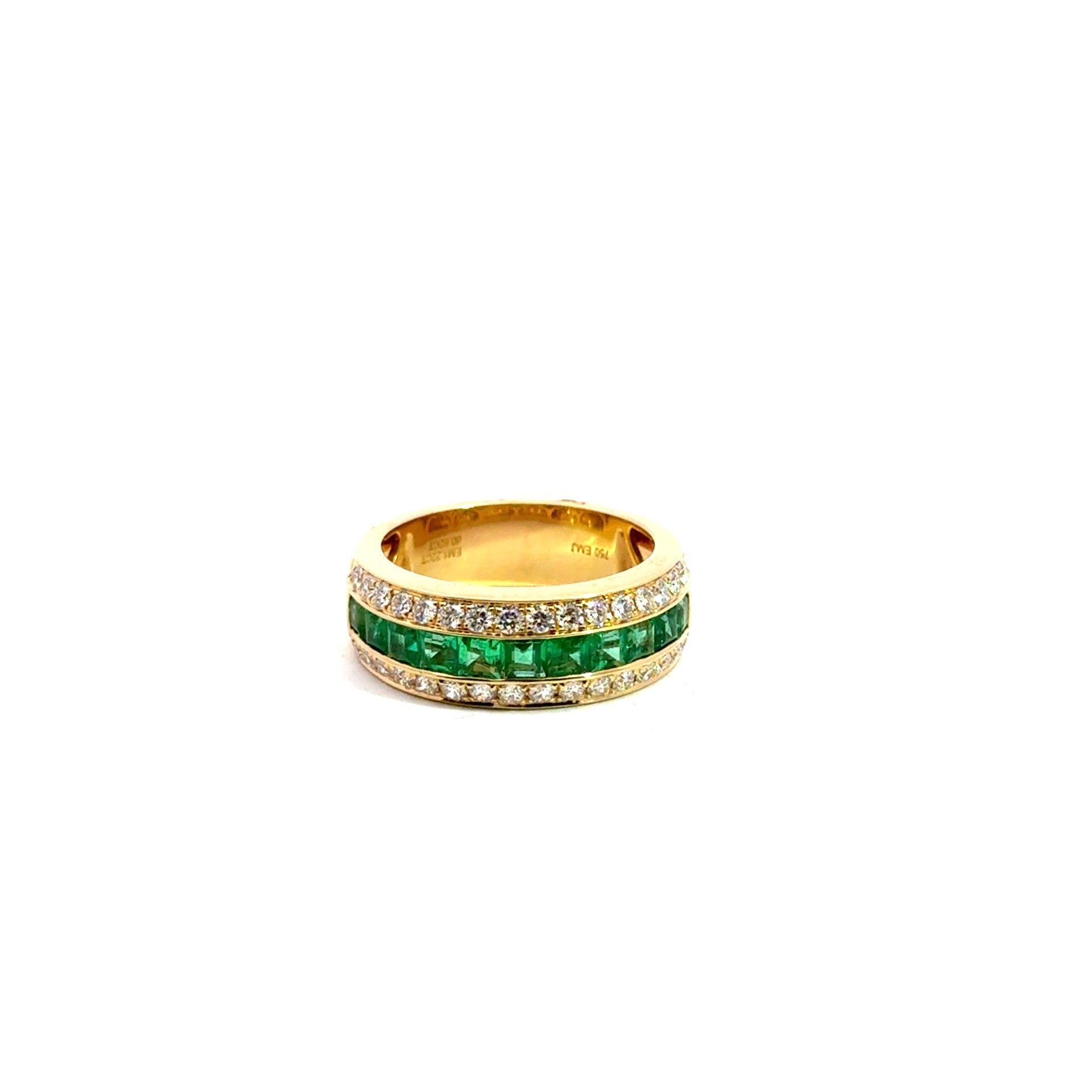 Emerald and Diamond Ring - Kelly Wade Jewelers Store