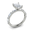 Emerald Cut Art Deco Ring - Kelly Wade Jewelers