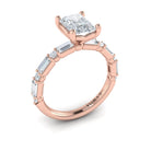 Emerald Cut Art Deco Ring - Kelly Wade Jewelers