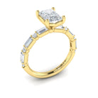 Emerald Cut Art Deco Ring - Kelly Wade Jewelers