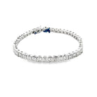 Emerald Cut Diamond Tennis Bracelet - Kelly Wade Jewelers