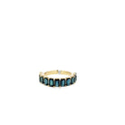 Emerald Cut Sapphire Ring - Kelly Wade Jewelers