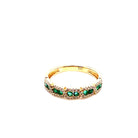 Emerald Kaleidoscope Shaker Ring - Kelly Wade Jewelers