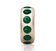 Emerald Rondel - Kelly Wade Jewelers Store