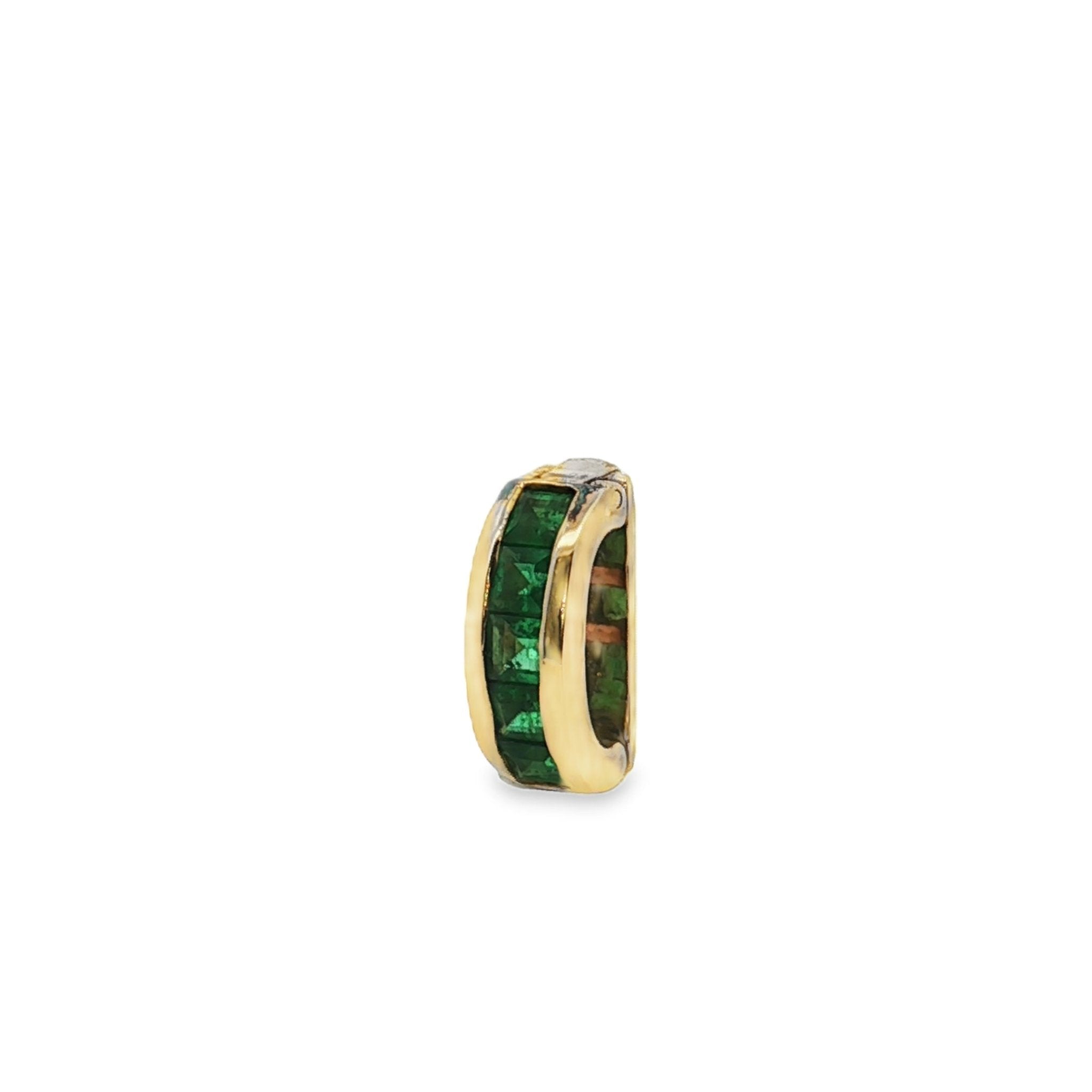 Emerald Rondelle - Kelly Wade Jewelers