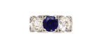 Estate 14k white gold round sa - Kelly Wade Jewelers