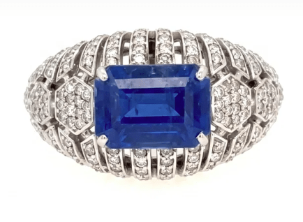 Estate 18k white gold diamond - Kelly Wade Jewelers