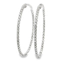 Estate 18k white inside out di - Kelly Wade Jewelers