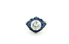 Estate platinum transitional d - Kelly Wade Jewelers