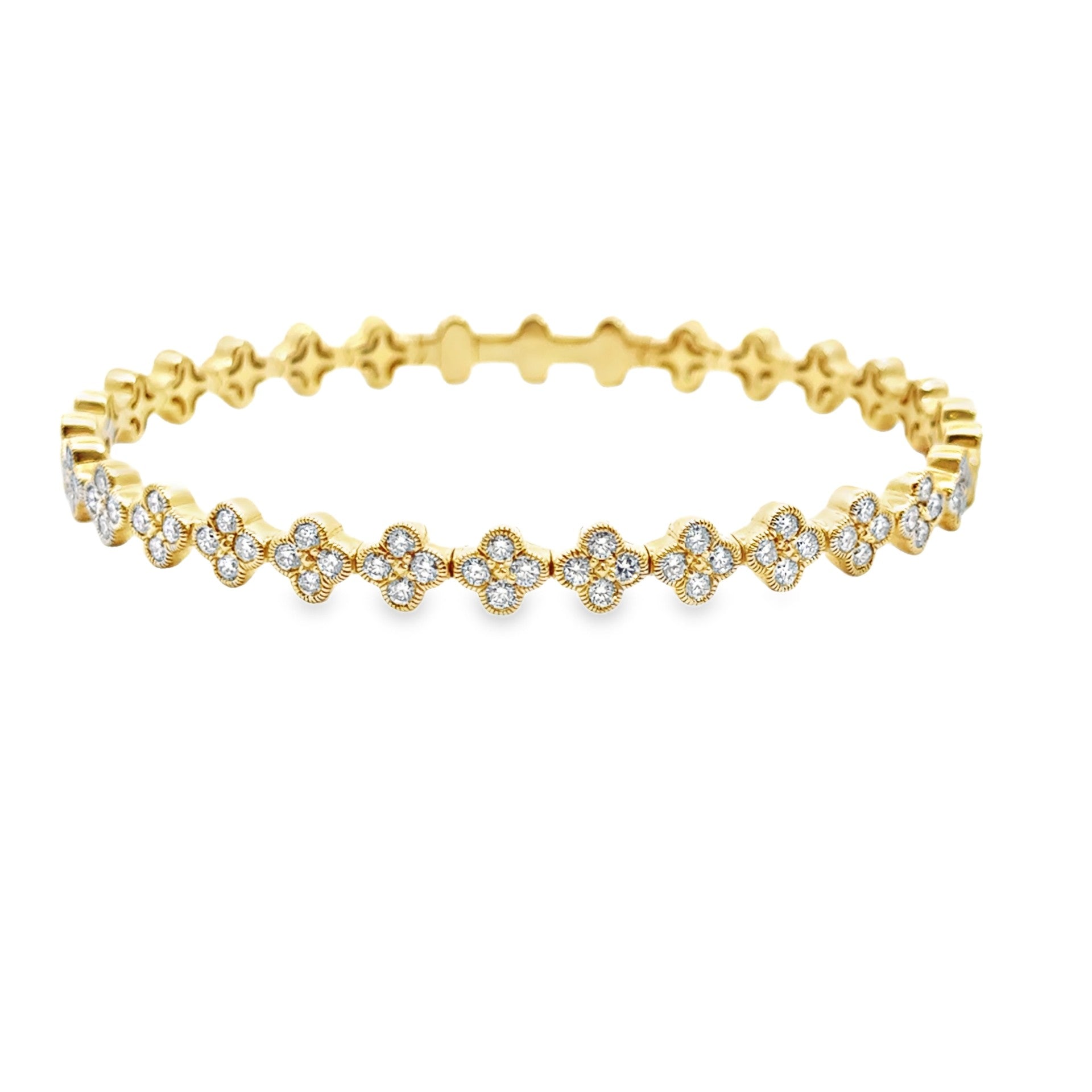 Eternity Bangle Bracelet - Kelly Wade Jewelers