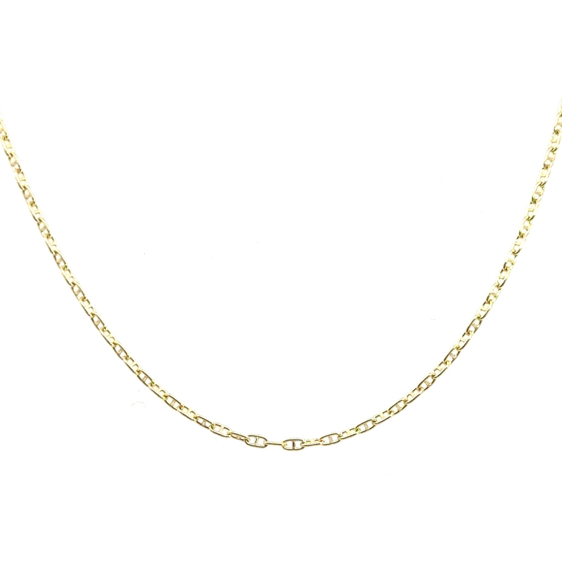 Gold Anchor Chain Necklace - Kelly Wade Jewelers