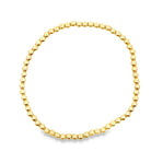 Gold Bead Stretch Bracelet - Kelly Wade Jewelers