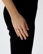 Gold Dome Diamond Ring - Kelly Wade Jewelers