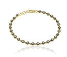 Gold & Rhodium Diamond Tennis Bracelet - Kelly Wade Jewelers