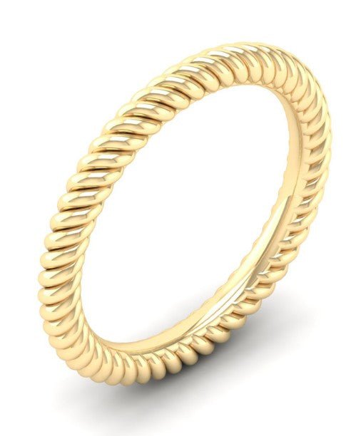Gold Rope Ring - Kelly Wade Jewelers