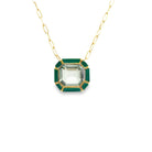 Goshwara Prasiolite Paperclip Necklace - Kelly Wade Jewelers