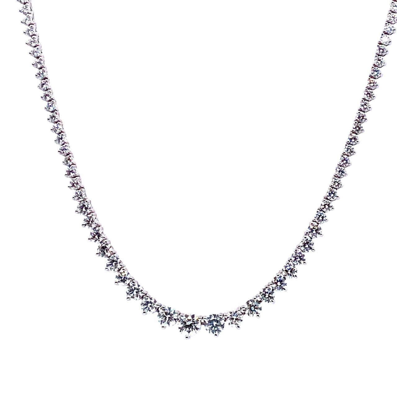 Graduated Diamond Necklace - Kelly Wade Jewelers