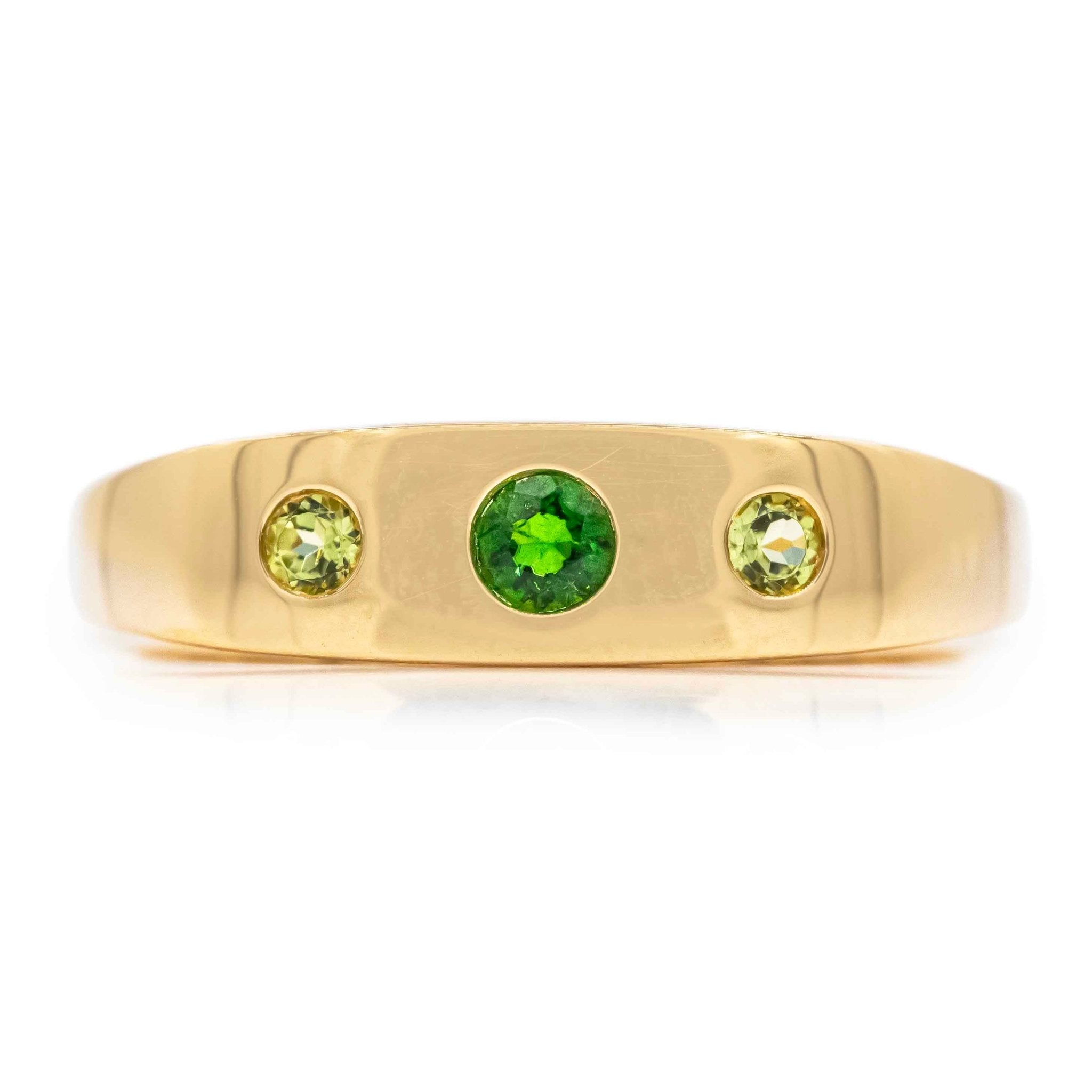 Green Tourmaline Ring - Kelly Wade Jewelers Store