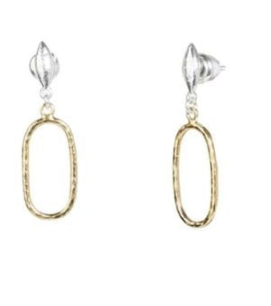 Gurhan small open oval drop earrings - Kelly Wade Jewelers Store