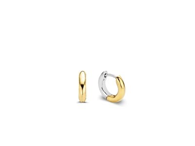 Half Gold Hoops - Kelly Wade Jewelers Store