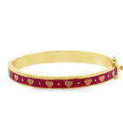 Heart Bangle Bracelet - Kelly Wade Jewelers