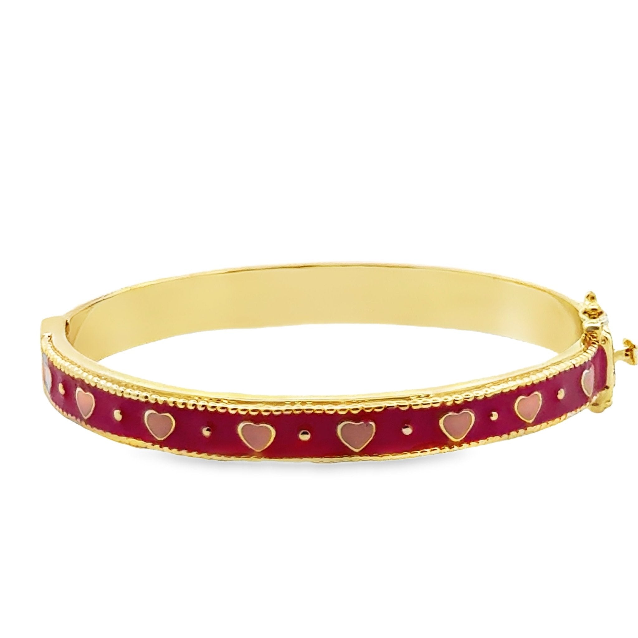 Heart Bangle Bracelet - Kelly Wade Jewelers