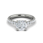 Hidden Halo Engagement Ring - Kelly Wade Jewelers