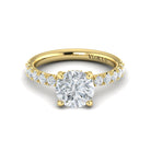 Hidden Halo Engagement Ring - Kelly Wade Jewelers