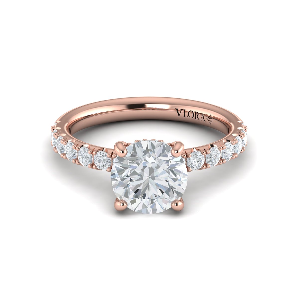 Hidden Halo Engagement Ring - Kelly Wade Jewelers