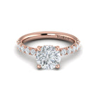 Hidden Halo Engagement Ring - Kelly Wade Jewelers