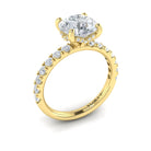 Hidden Halo Engagement Ring - Kelly Wade Jewelers