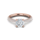 Hidden Halo Pave Band - Kelly Wade Jewelers