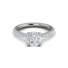 Hidden Halo Pave Band - Kelly Wade Jewelers