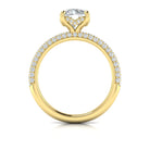 Hidden Halo Pave Band - Kelly Wade Jewelers
