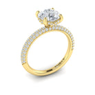Hidden Halo Pave Band - Kelly Wade Jewelers