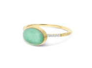 Jadeite Diamond Ring - Kelly Wade Jewelers