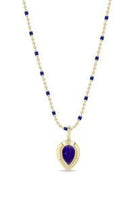 Lapis Charm Necklace - Kelly Wade Jewelers