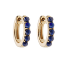 Lapis Hoops - Kelly Wade Jewelers
