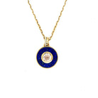 Lapis & Morganite Pendant Necklace - Kelly Wade Jewelers