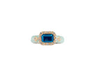 London Blue Topaz Ring - Kelly Wade Jewelers
