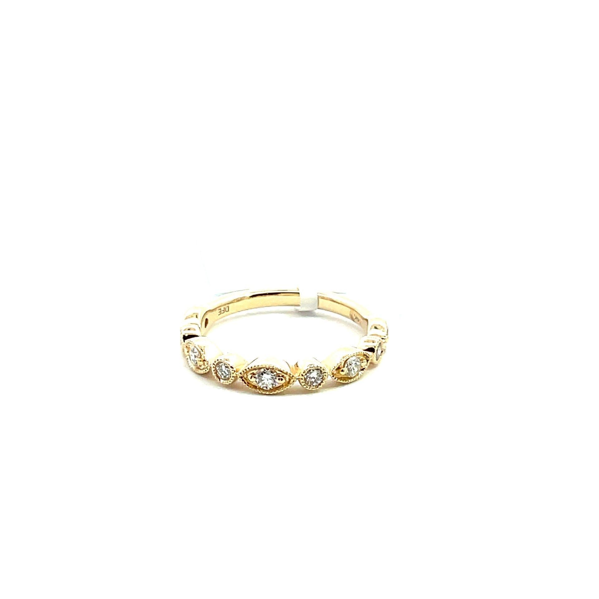 Marquis And Round Diamond Ring - Kelly Wade Jewelers