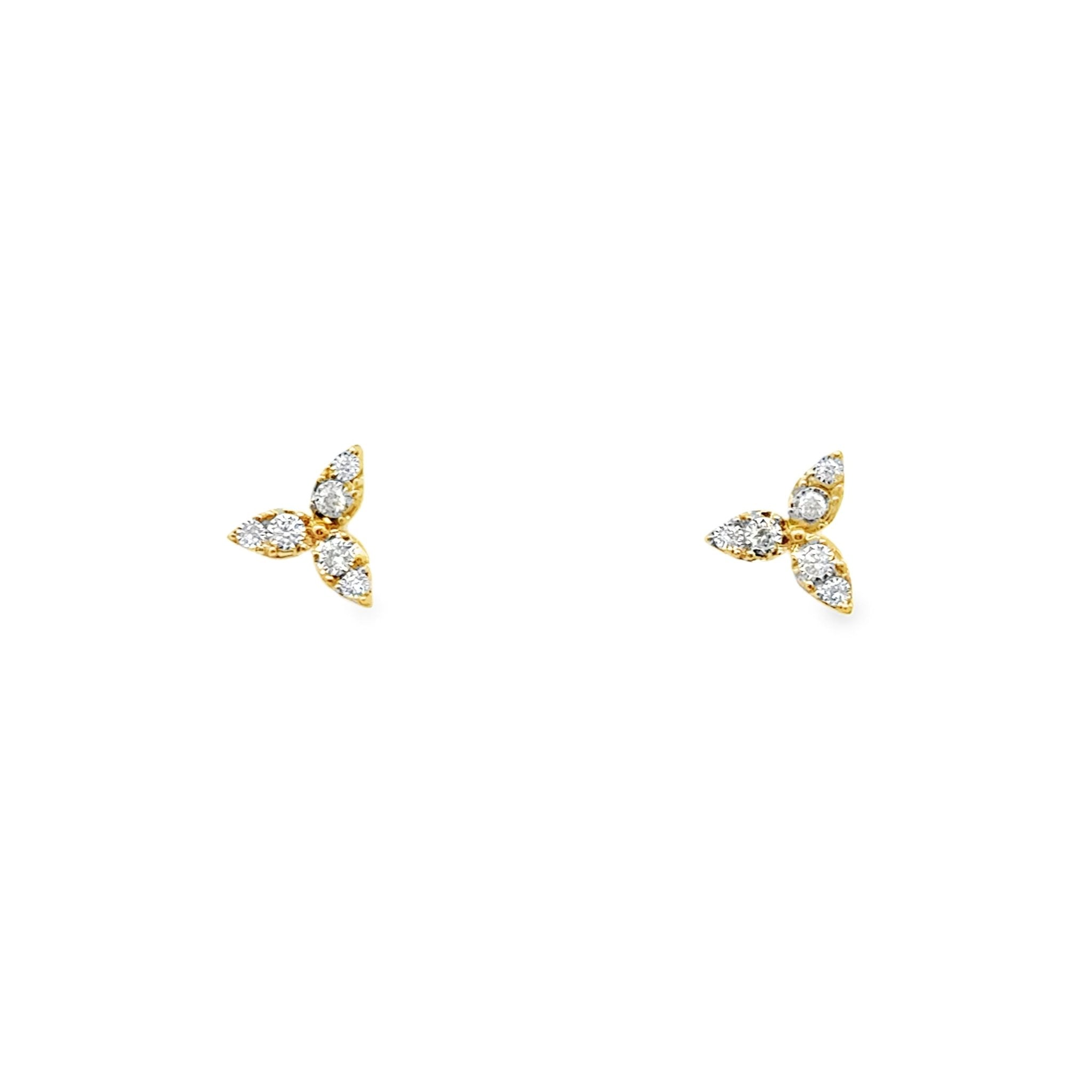 Marquis Diamond Studs - Kelly Wade Jewelers