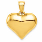 Medium Puffy Heart Charm - Kelly Wade Jewelers
