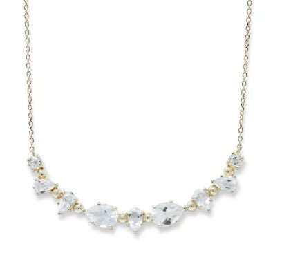Mix Shaped Topaz Necklace - Kelly Wade Jewelers