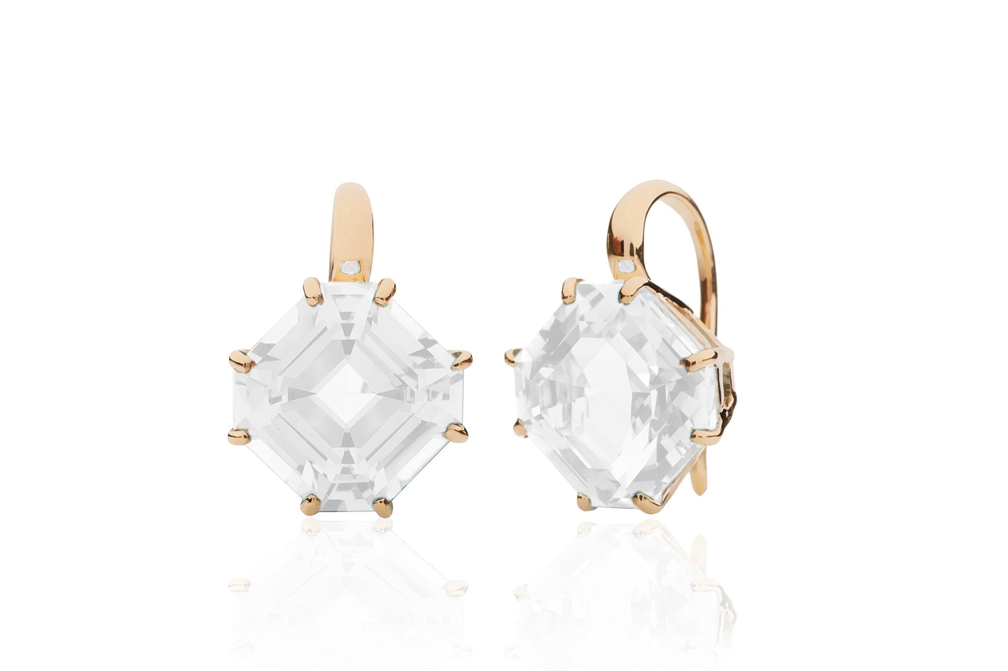 Moon Quartz Earrings - Kelly Wade Jewelers