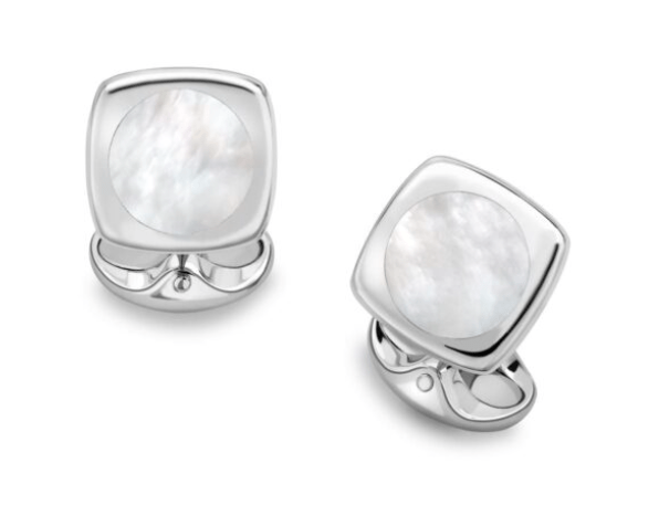 Mother Of Pearl Cufflinks - Kelly Wade Jewelers