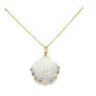 Mother of Pearl Shell Charm - Kelly Wade Jewelers