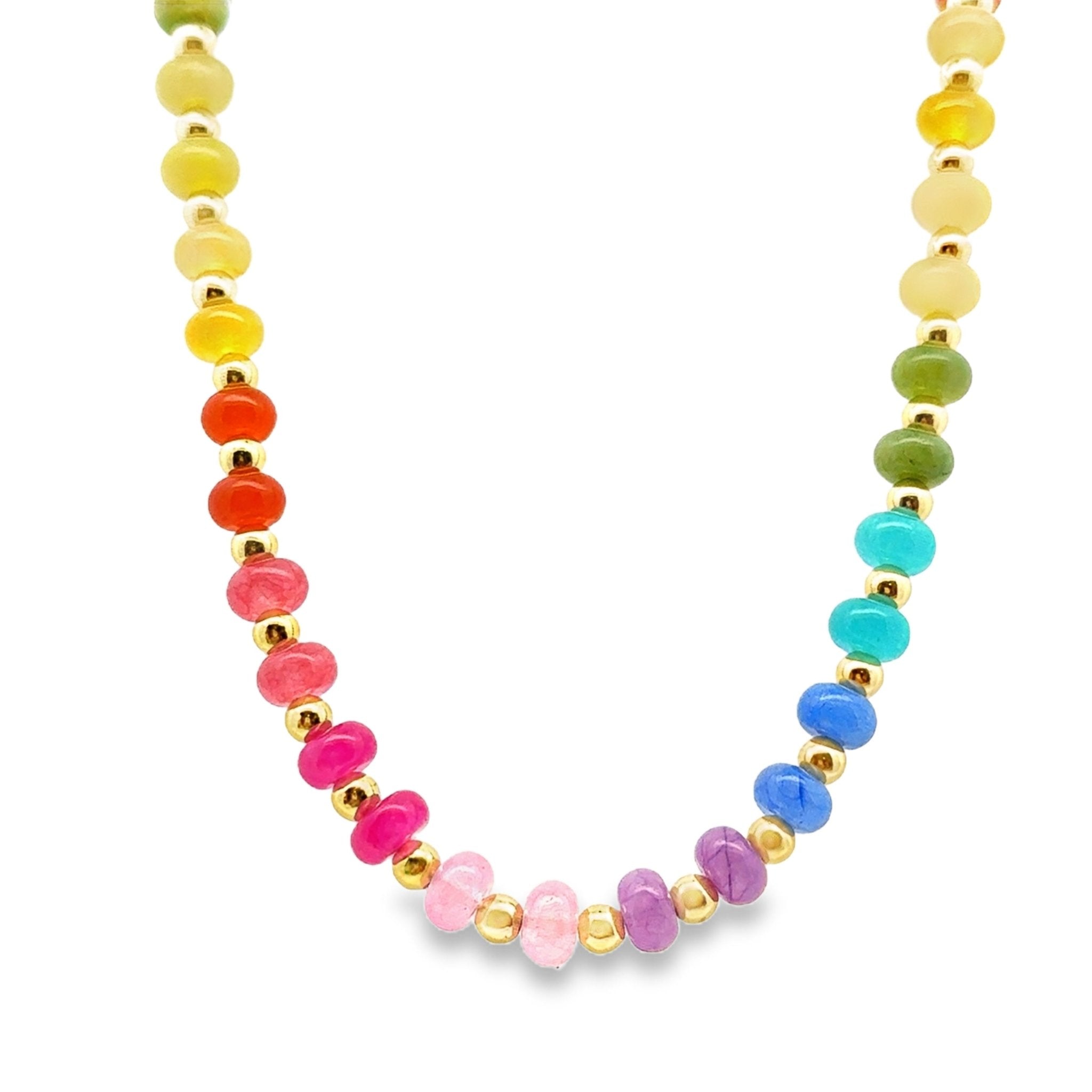 Multi Color Beaded Necklace - Kelly Wade Jewelers