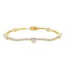 Multi - Shaped Diamond Tennis Bracelet - Kelly Wade Jewelers