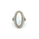 Opal Art Deco Ring - Kelly Wade Jewelers
